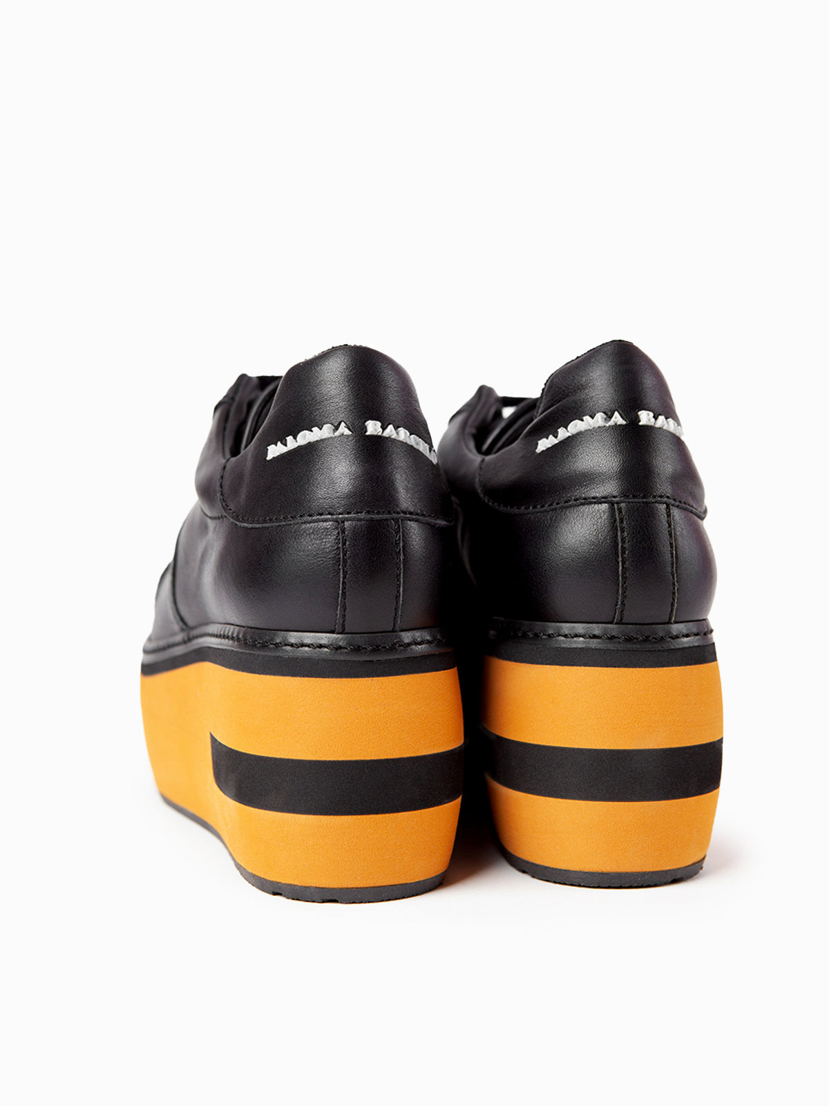 MIRANDE | NAPASOFT BLACK SOLE ORANGE/BLACK