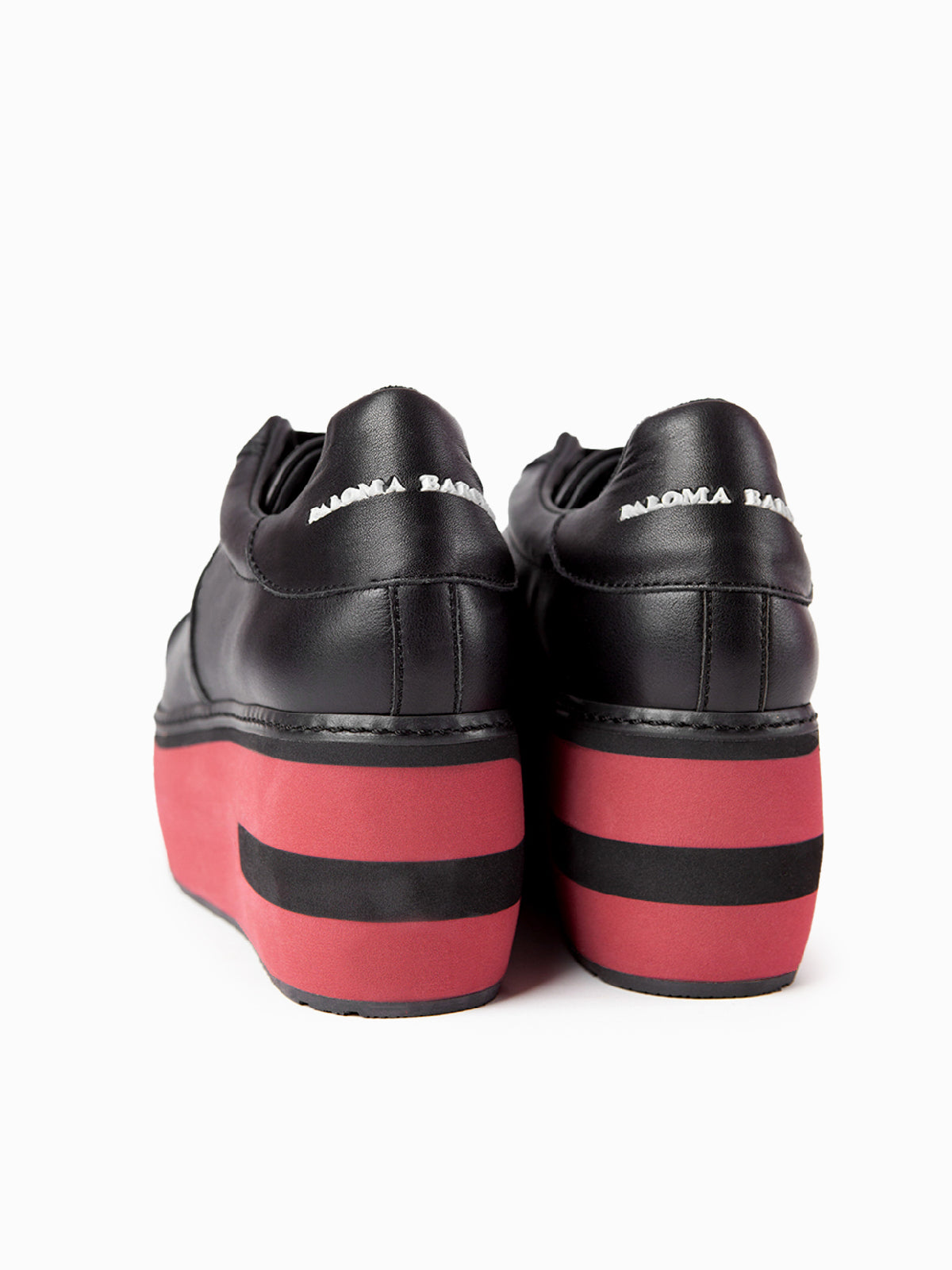 MIRANDE | NAPASOFT BLACK SOLE RUBY/BLACK