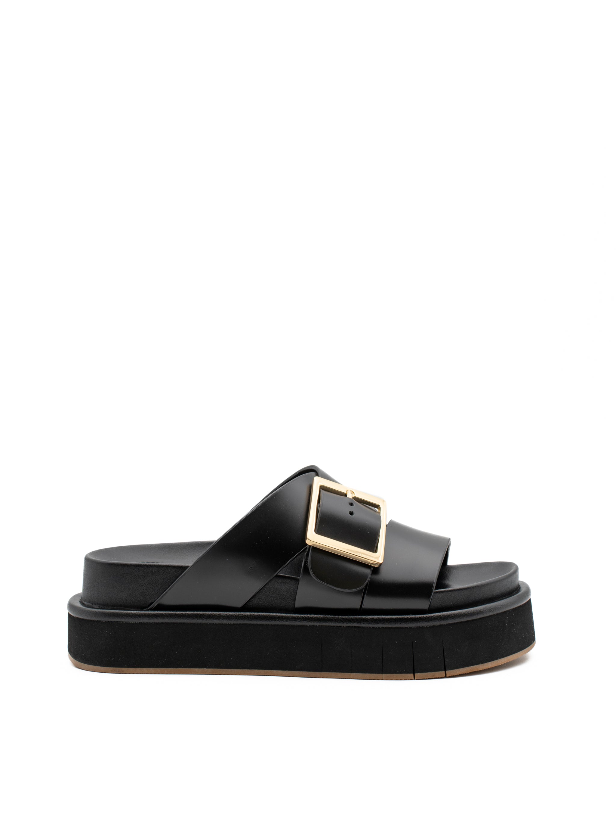 DEMI COWHIDE BLACK