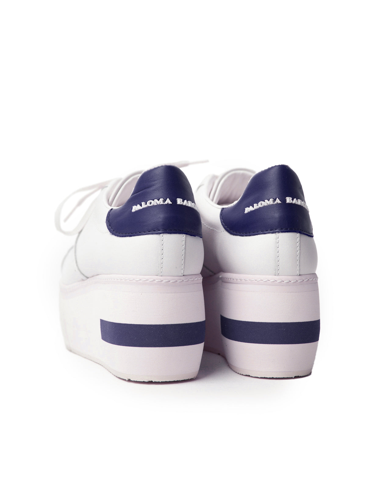 MIRANDE | NAPASOFT GESSO/NAVY SOLE LATTE/NAVY