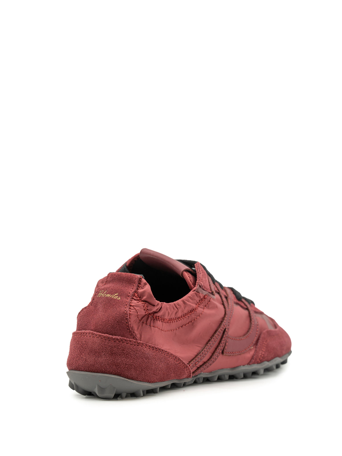 SIENNA NYLON SUEDE BURGUNDY