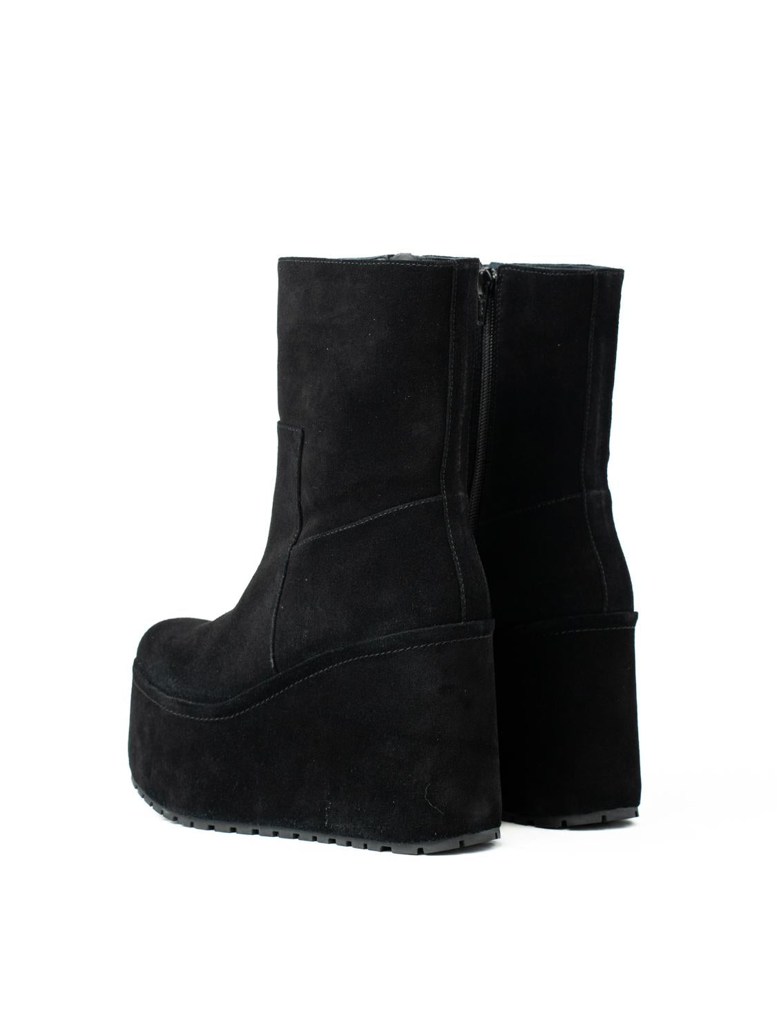 BARTA TRACK SUEDE BLACK