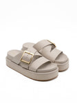 DEMI COWHIDE OFF WHITE