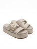 DEMI COWHIDE OFF WHITE
