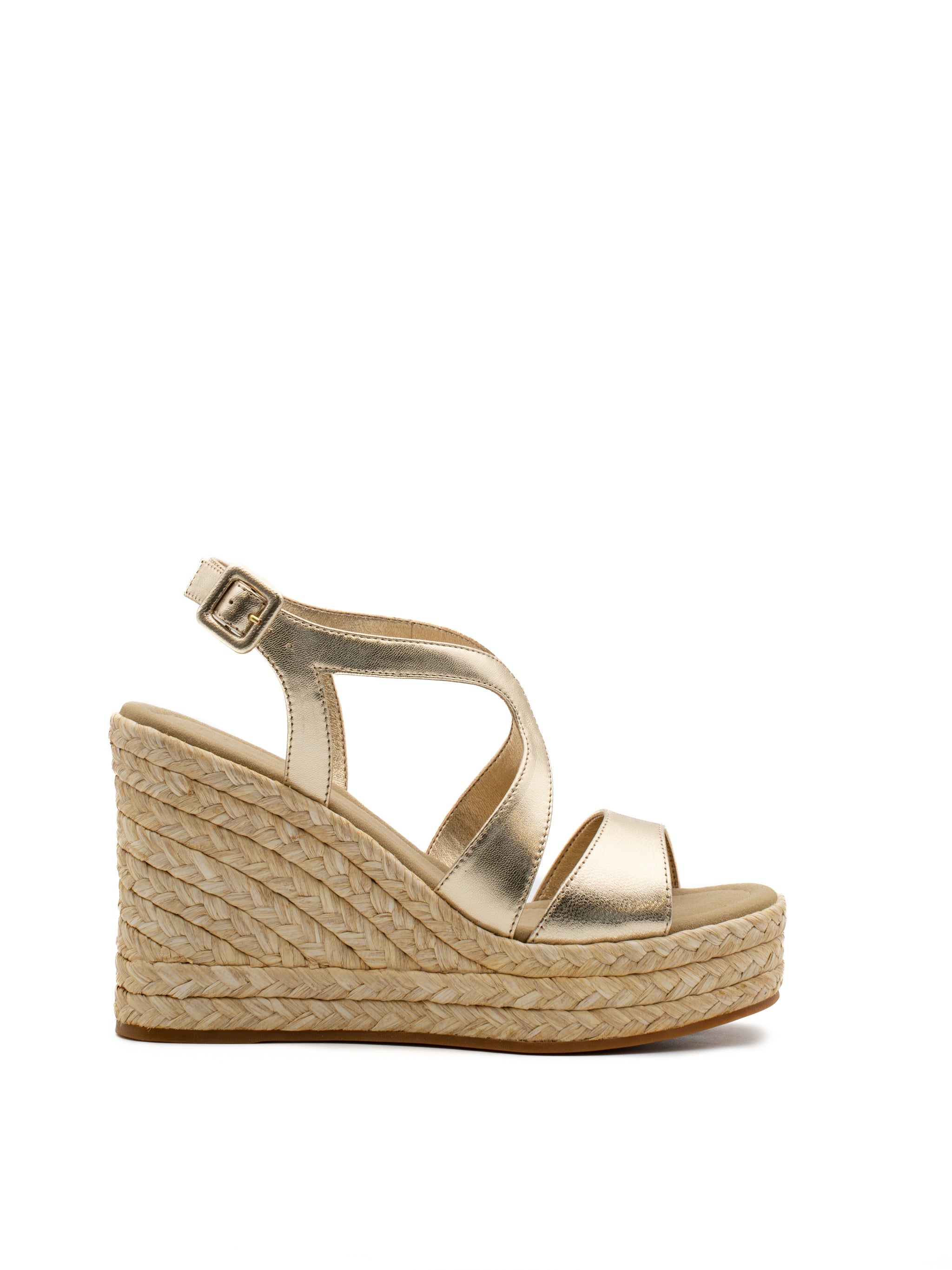 FAUNA NAPPA METAL PLATINO
