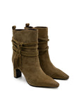 MAGGIE SUEDE OLIVE