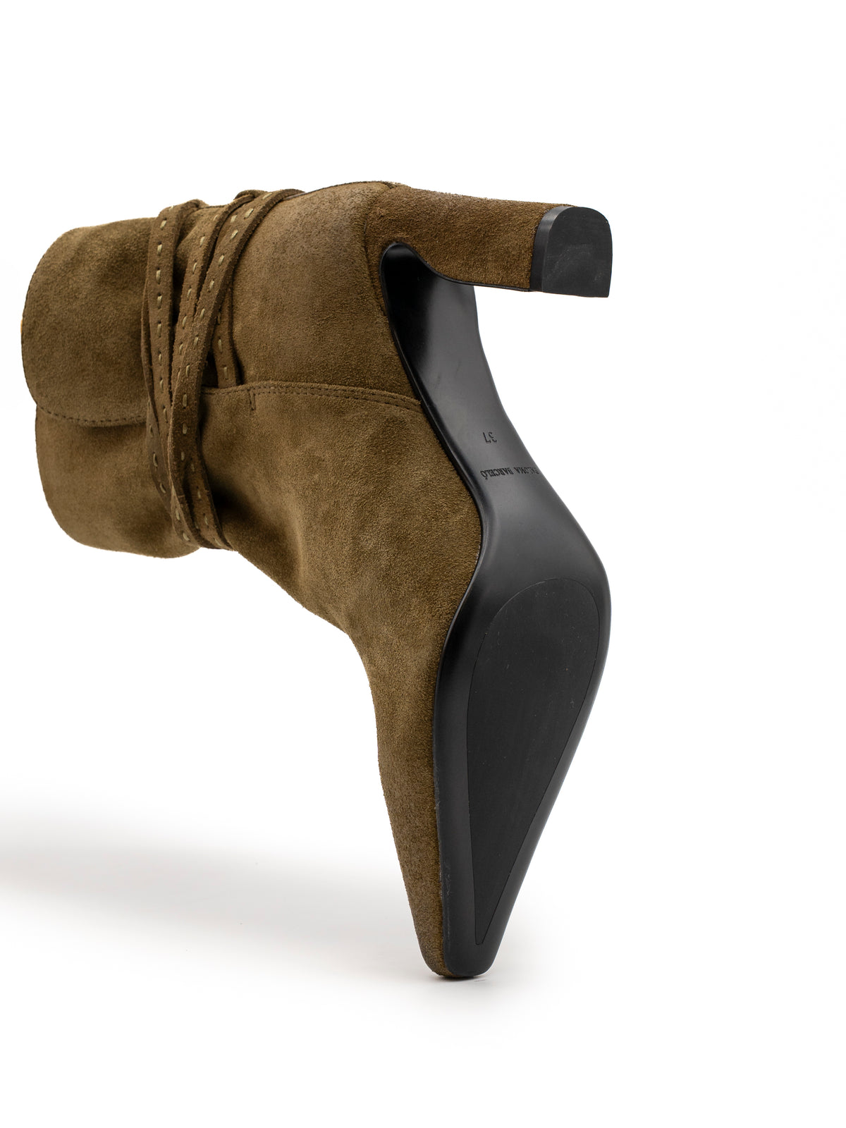 MAGGIE SUEDE OLIVE