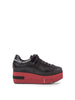 MIRANDE | NAPASOFT BLACK SOLE RUBY/BLACK