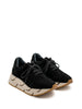 PIA SUEDE BLACK SOLE LATTE