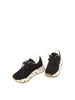 PIA SUEDE BLACK SOLE LATTE