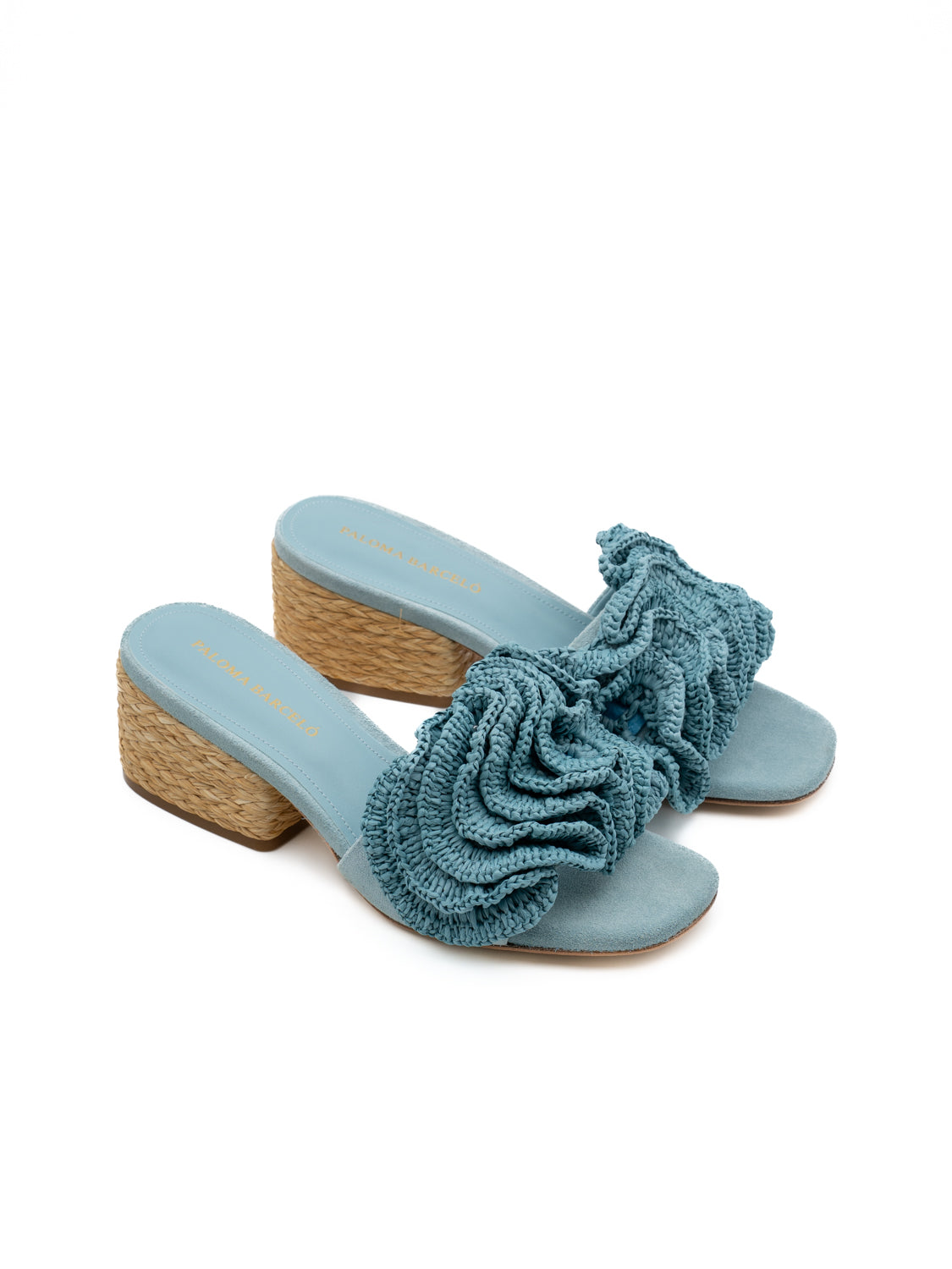 POLLY SUEDE SKY