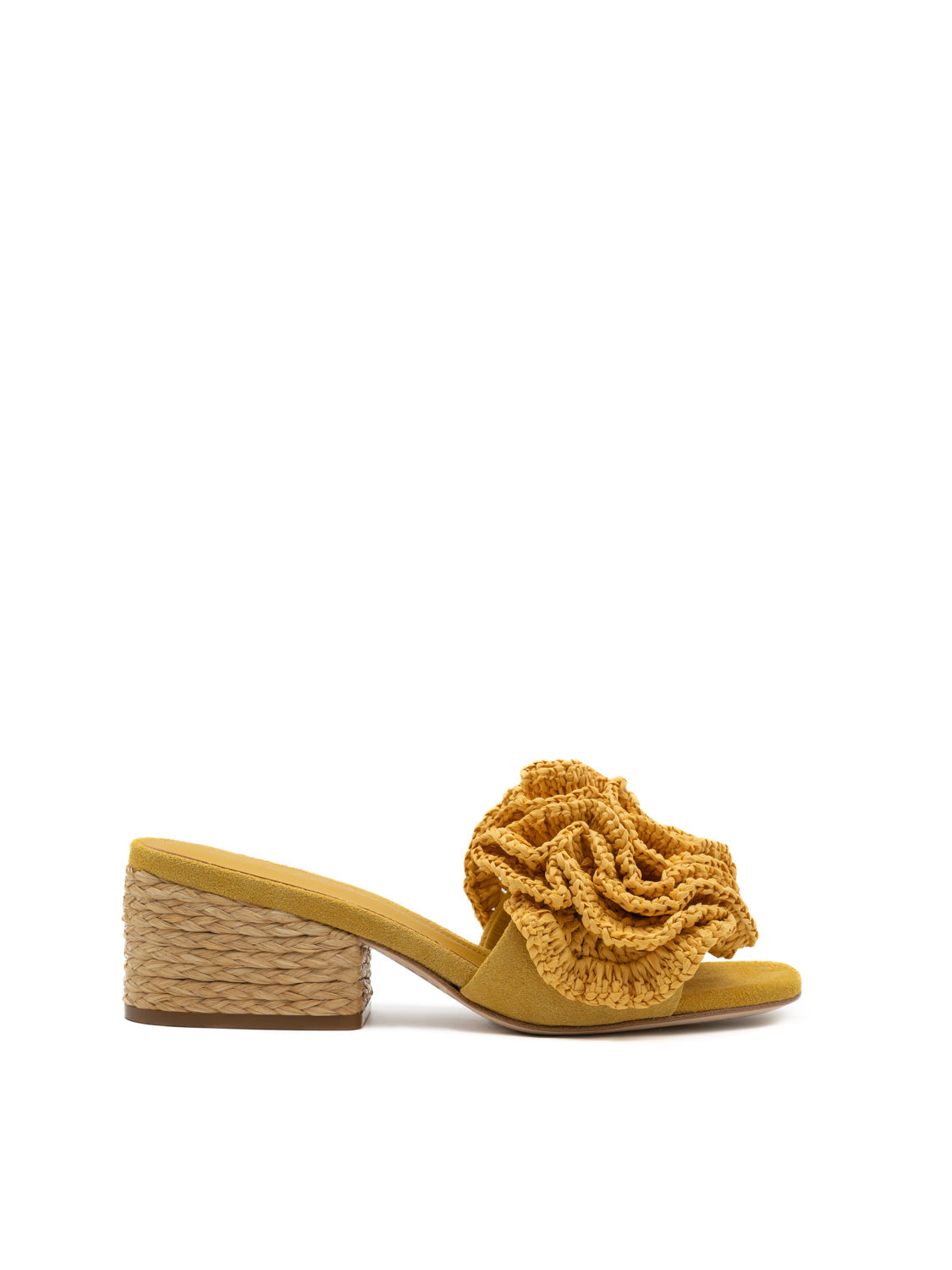 POLLY SUEDE OCHRE