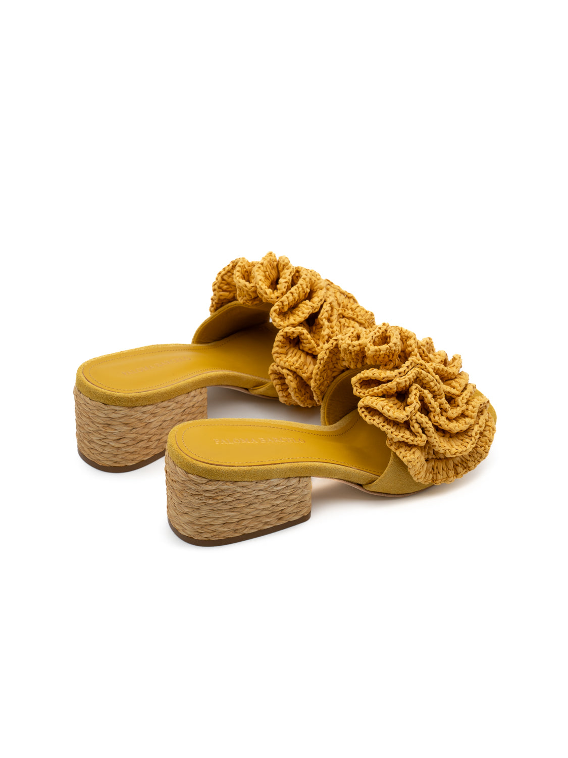 POLLY SUEDE OCHRE