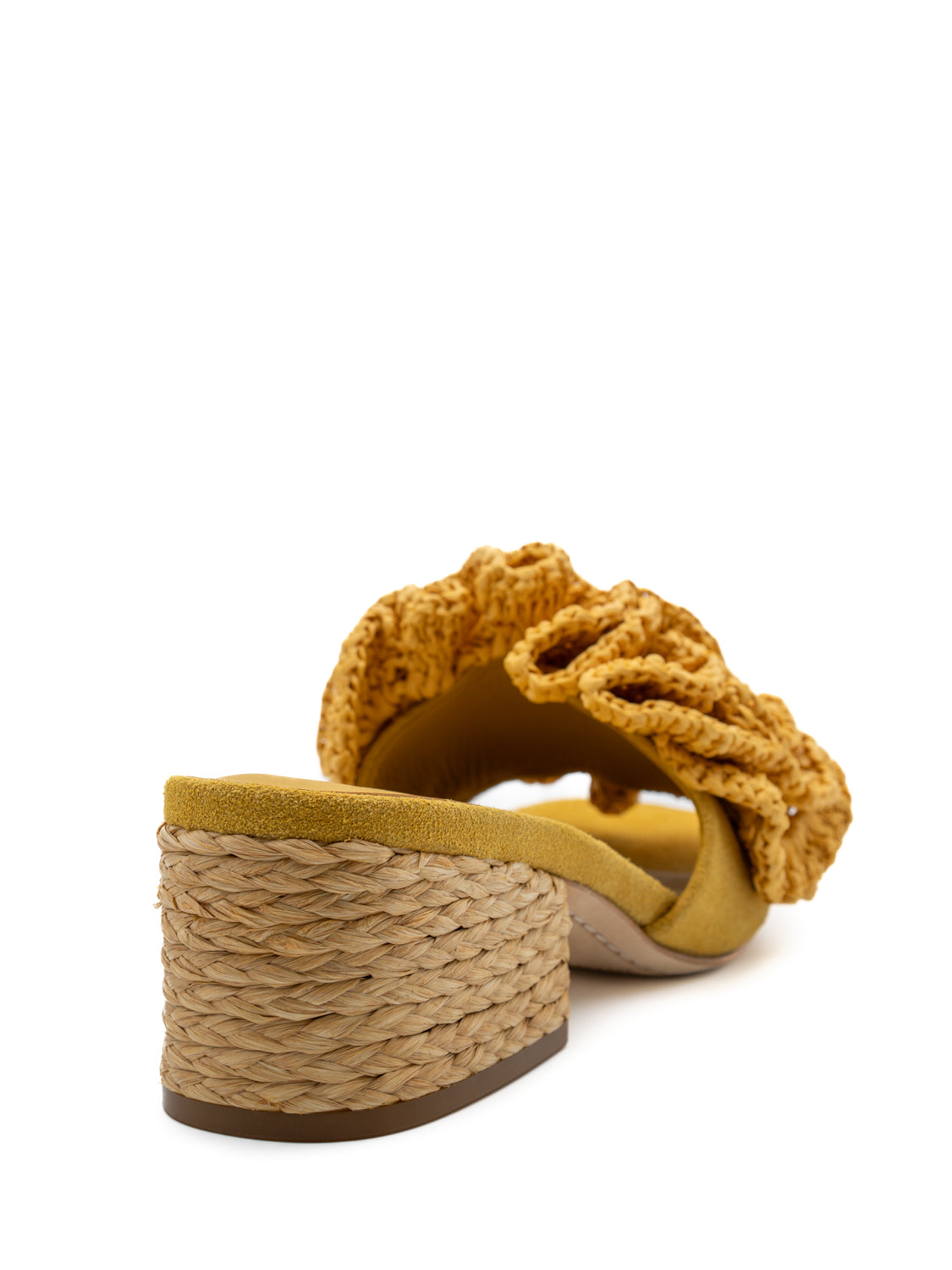 POLLY SUEDE OCHRE